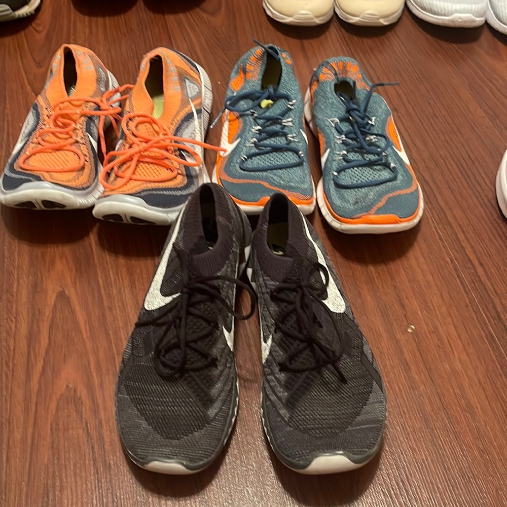 Nike free run flyknit bundle